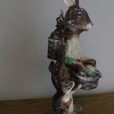 LOT #267: BETHANY LOWE Easter Holiday Deco Bunny w/ Child Figure
