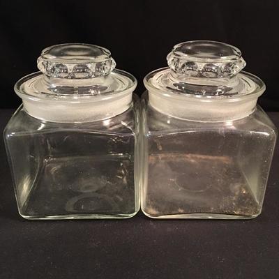 Lot 34 - Mason Jars & Glass Containers 