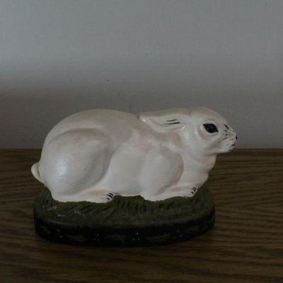 LOT #275: Vintage MONIâ„¢ White Small Easter Bunny Ears Back 