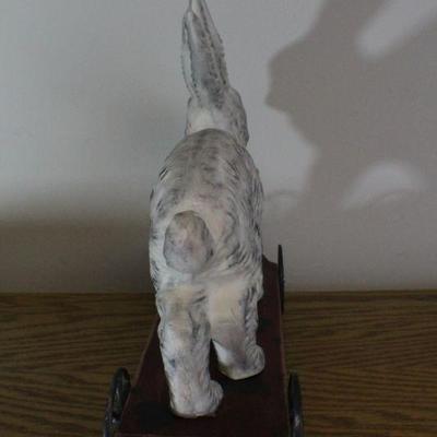 LOT #276: Vintage MONIâ„¢ Easter Bunny Walking Holiday deco