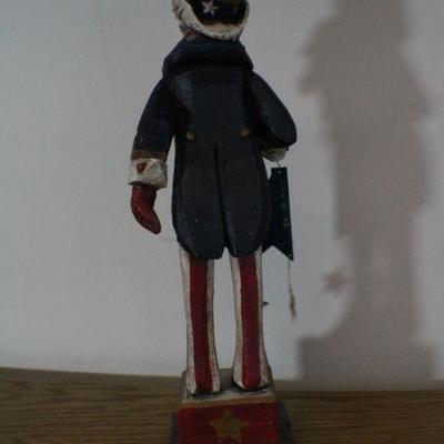 LOT #303: House of Hattenâ„¢ Patriotic Tall Uncle Sam Figure 