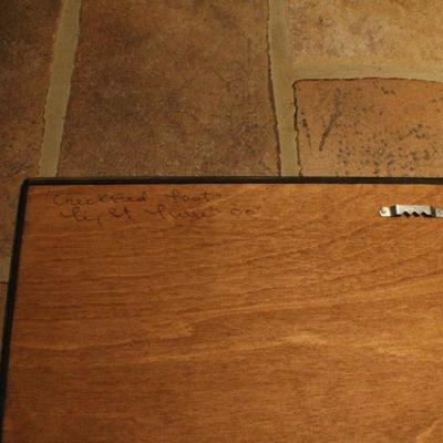 LOT #313: American Flag Hanging Home Deco Wood