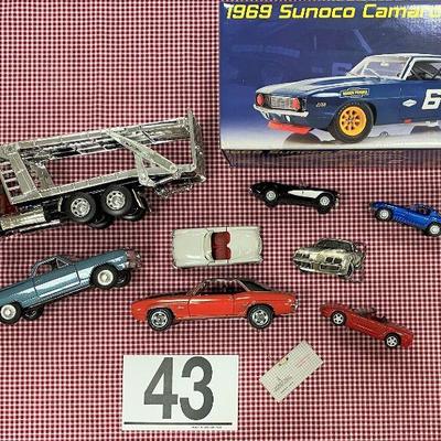 LOT#F43: Assorted Diecast Model Cars