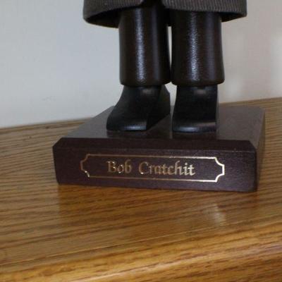 LOT #330: Authentic CHRISTIAN ORIGINALâ„¢ Made in Germany Bob Cratchit Holiday Home deco Nutcracker #343 of 5,000