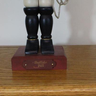 LOT #332: CHRISTIAN ORIGINALSâ„¢ Made in Germany "Buffalo Bill" Home Deco Nutcracker