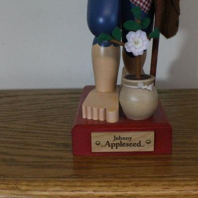 LOT #333: CHRISTIAN ORIGINALSâ„¢ Made in Germany "Johnny Appleseed" Home deco Nutcracker Figure