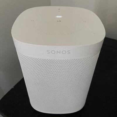 2 (two) SONOS SPEAKERS WITH BUILT IN ALEXA VOICE COMMAND