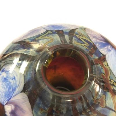 Lot 46 - David Nichols Blown Glass Vase