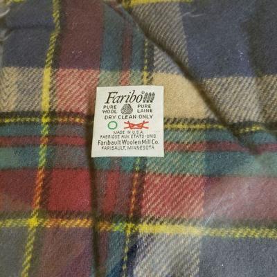 Lot 371: Faribo Wool Blanket 