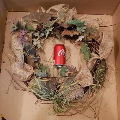 Lot 377:  Fall Wreath