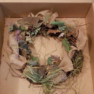 Lot 377:  Fall Wreath
