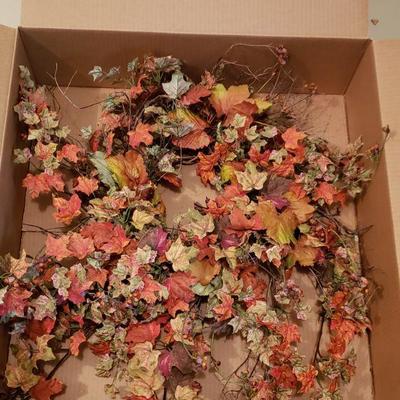 Lot 378: Fall Wreath 