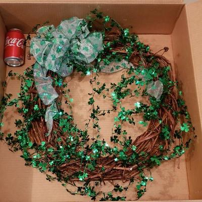 Lot 379: St. Patrick's Day Wreath 