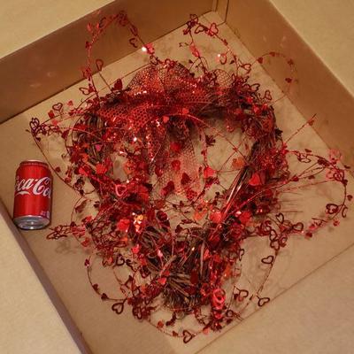 Lot 380: Valentine's Day Wreath 