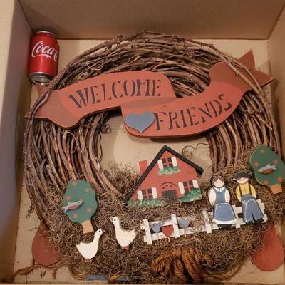 Lot 381: Welcome Wreath 