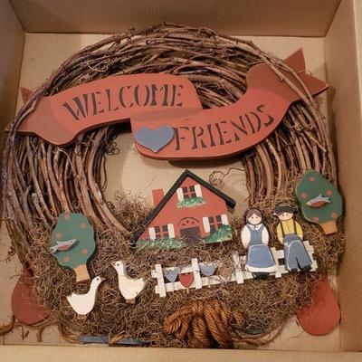 Lot 381: Welcome Wreath 