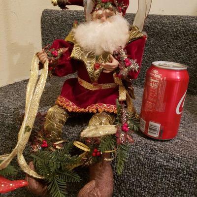 Lot 385: Mark Robert's Santa with box