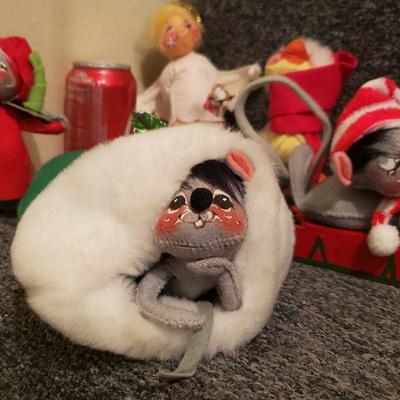 Lot 388: Annalee Christmas Dolls