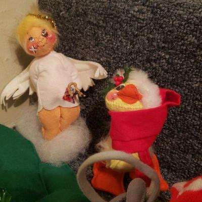 Lot 388: Annalee Christmas Dolls