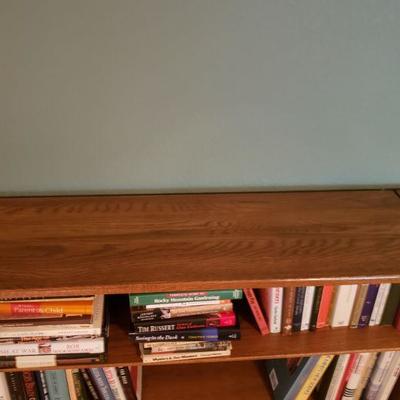 Lot 402: Ranch Oak Bookcase 