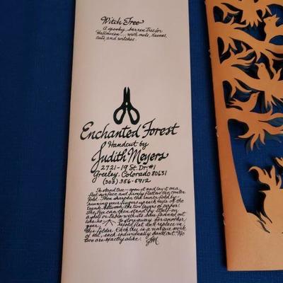 Lot 428: Judith Meyers Silhouette Art