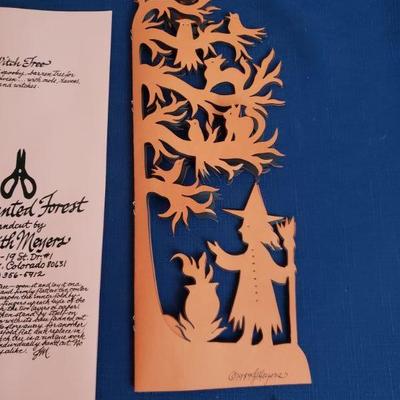 Lot 428: Judith Meyers Silhouette Art