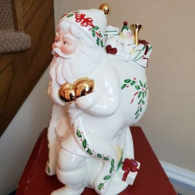 Lot 431: Lenox Santa Cookie Jar