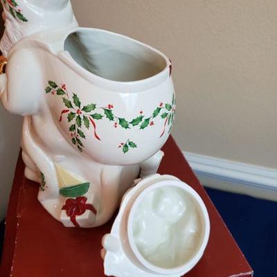 Lot 431: Lenox Santa Cookie Jar