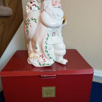Lot 431: Lenox Santa Cookie Jar