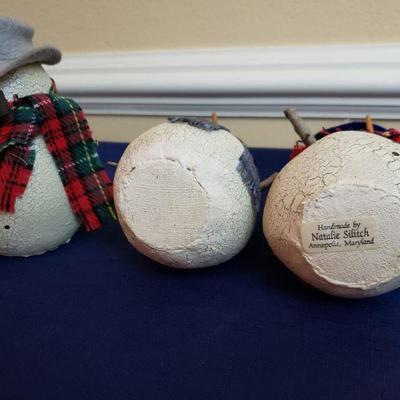 Lot 442: Artist Created Snowman (3)
