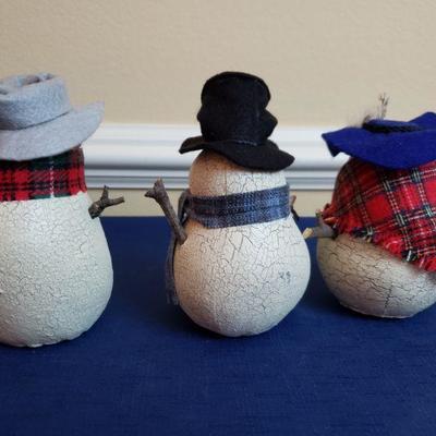 Lot 442: Artist Created Snowman (3)