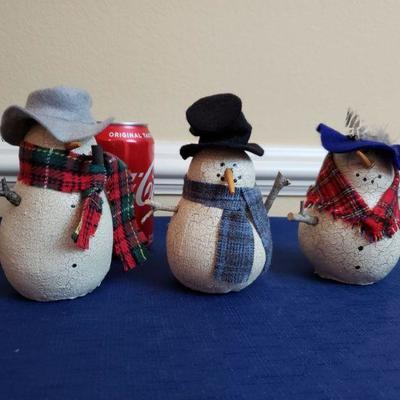 Lot 442: Artist Created Snowman (3)