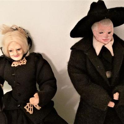 Lot #10  Pair of vintage character dolls in original clothing