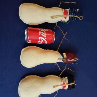 Lot 444: (3) Snowmen 