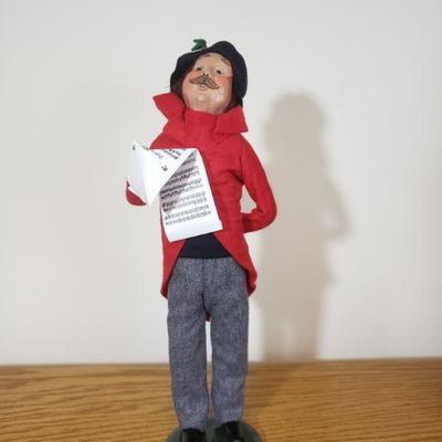 Lot 473: Byers Carolers Man with Red Coat