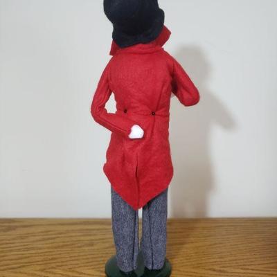 Lot 473: Byers Carolers Man with Red Coat