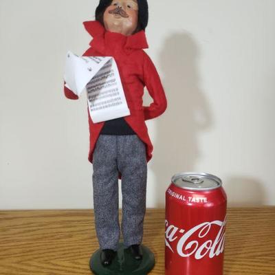 Lot 473: Byers Carolers Man with Red Coat