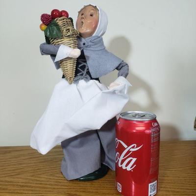 Lot 476: Byers Carolers Lady with Fruit Basket