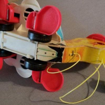 LOT #482: Vintage 1960's Kid's Pull Turtle Toy