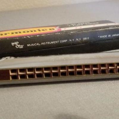 LOT #483: Vintage Harmonica w/ Original Box