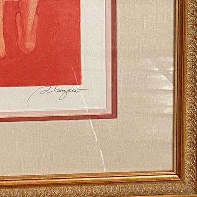 "3 NUDES" art print #24/30