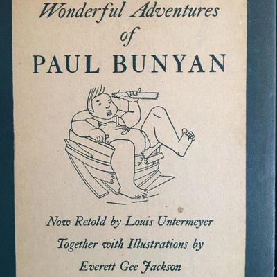"The Wonderful Adventures of Paul Bunya" Boxed Book 1945 lot 132