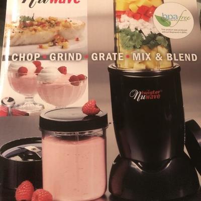 NuWave Twister - Personal Blender - Mixed Grinder Chopper - New in Box