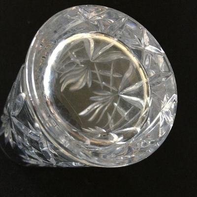 Crystal Tumbler Set 8pcs no chips Pressed Glass lot 141