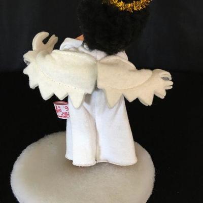 Annalee Doll African American Angle 1994 Standing on "Cloud w/ Tag 8"H