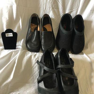 Lot of 3 Shoes Sketchers Shape Ups Born Haflinger Lot # 179