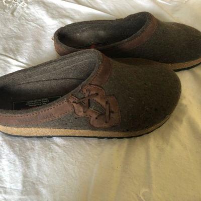 Lot of Three Ladies Mule Clogs by Haflinger lot 182