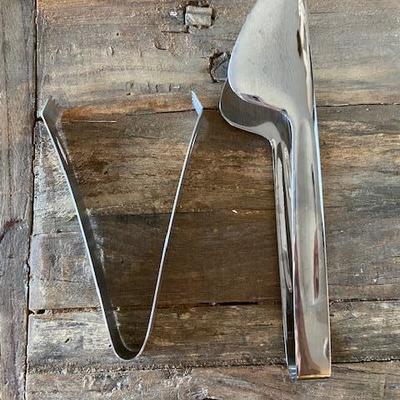 OGEE Stainless Ice Bucket, 2 pairs ice tongs and Cocktail Tools set