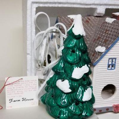 Lot 491:  Dept 56 Snow Village Buildings (3)