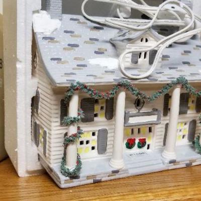 Lot 492: Dept. 56 Snow Village (4) Buildings 